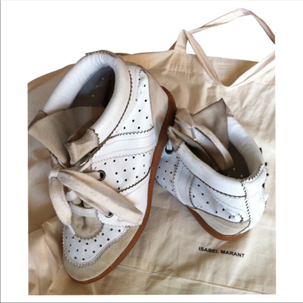 ISABEL MARANT 👻 Bobby Wedge Sneaker US 7 / FR 38